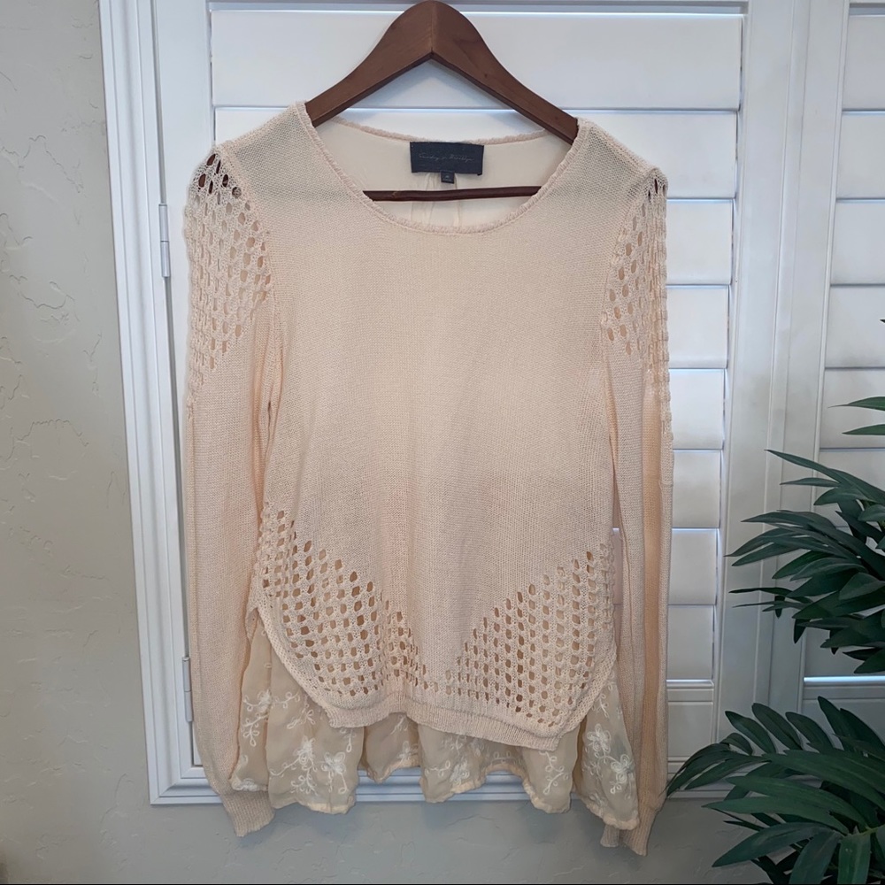 Anthropologie Sunday in Brooklyn Lace Tunic - Picture 2 of 7